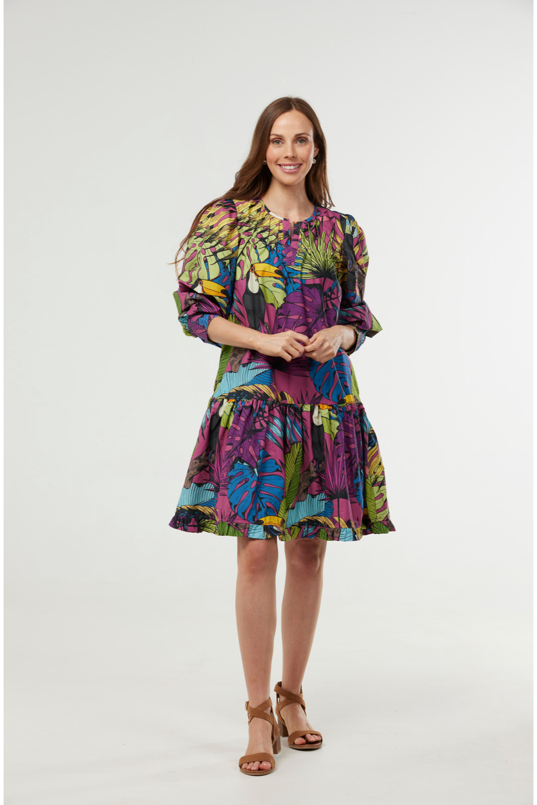 Maude Vivante Ollie Dress in Toucans