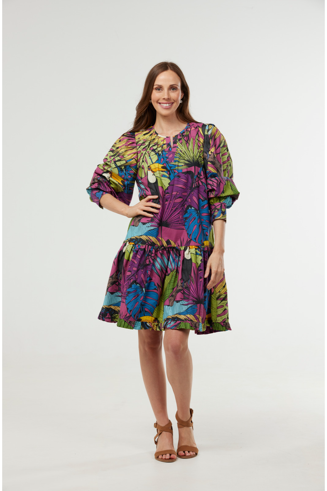 Maude Vivante Ollie Dress in Toucans