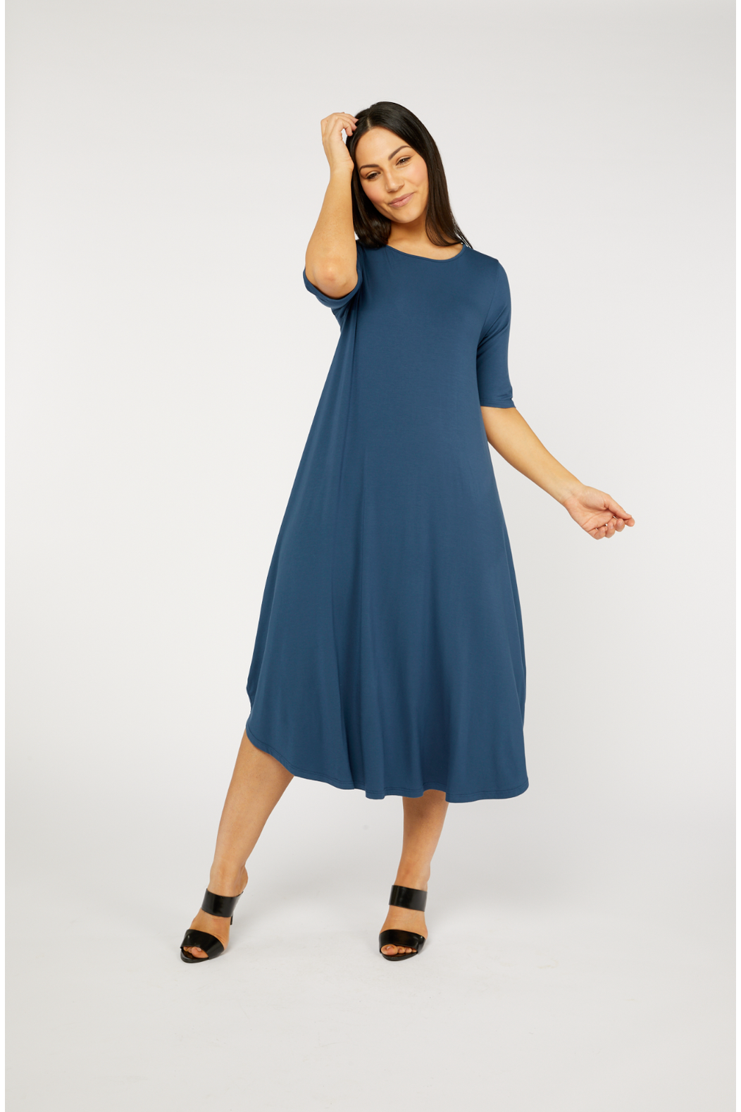 Tani Original Tri Dress in Deep Sea