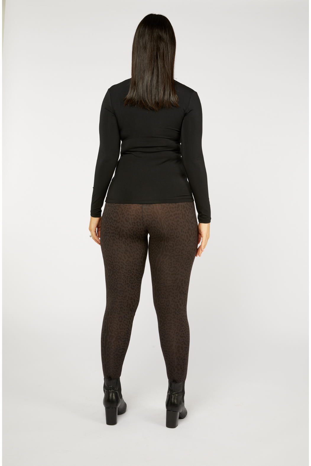 Tani Full length Leggings in Wild Licorice Print