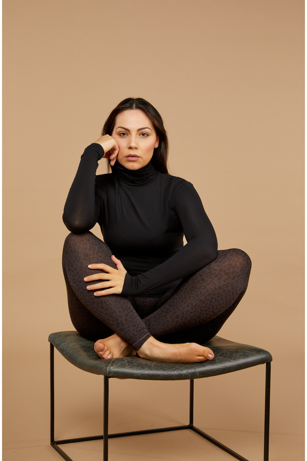 Tani Full length Leggings in Wild Licorice Print