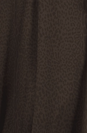 Tani Long Sleeve Cara top in Wild Licorice Print