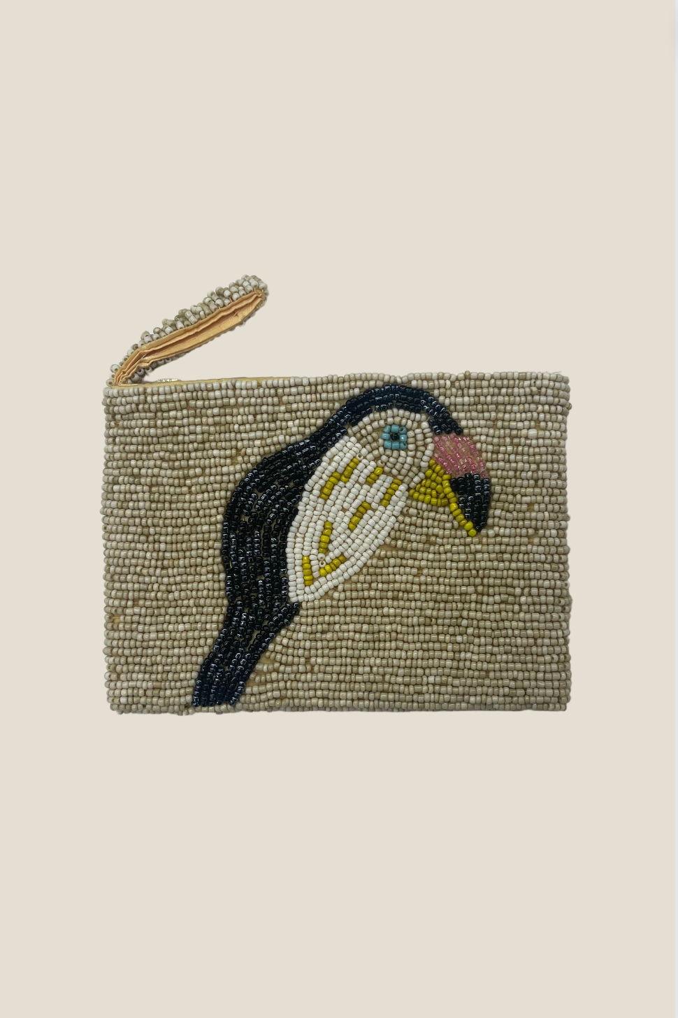 Urban Cachet Accessories Beaded purse with Toucan design
