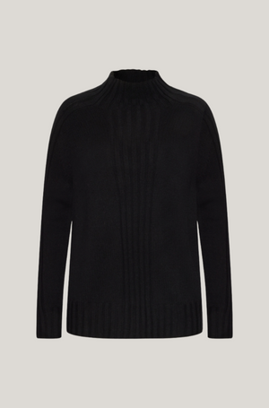 Mansted Denamrk Ruta Knit Sweater in Black