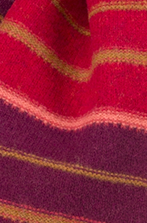 Mansted Denmark Alma Lambswool Scarf in Ruby