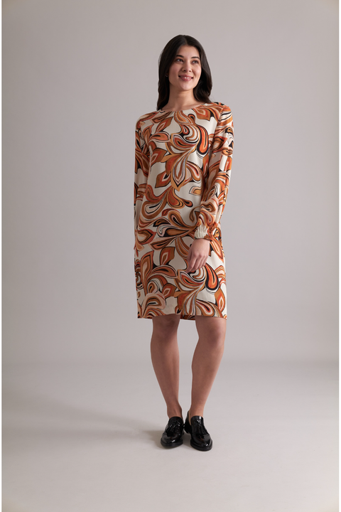 Foil Shifting Gears Dress in Boho Rhapsody