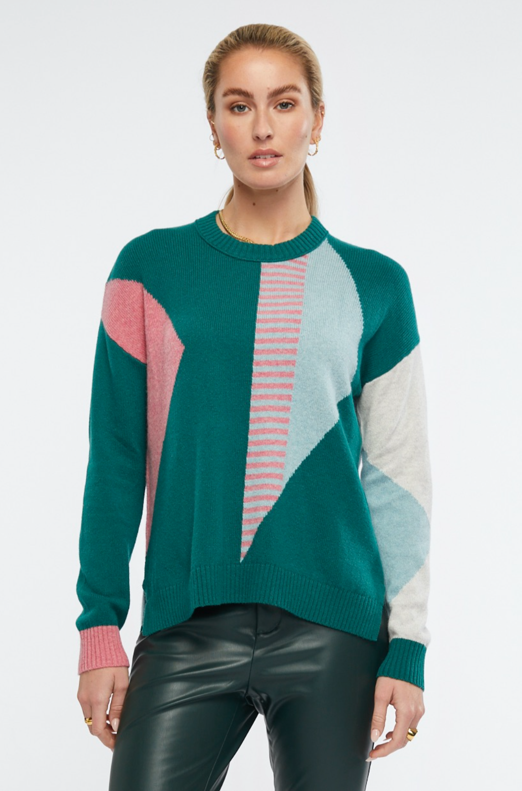 Zaket and Plover Time Out Jumper in Evergreen
