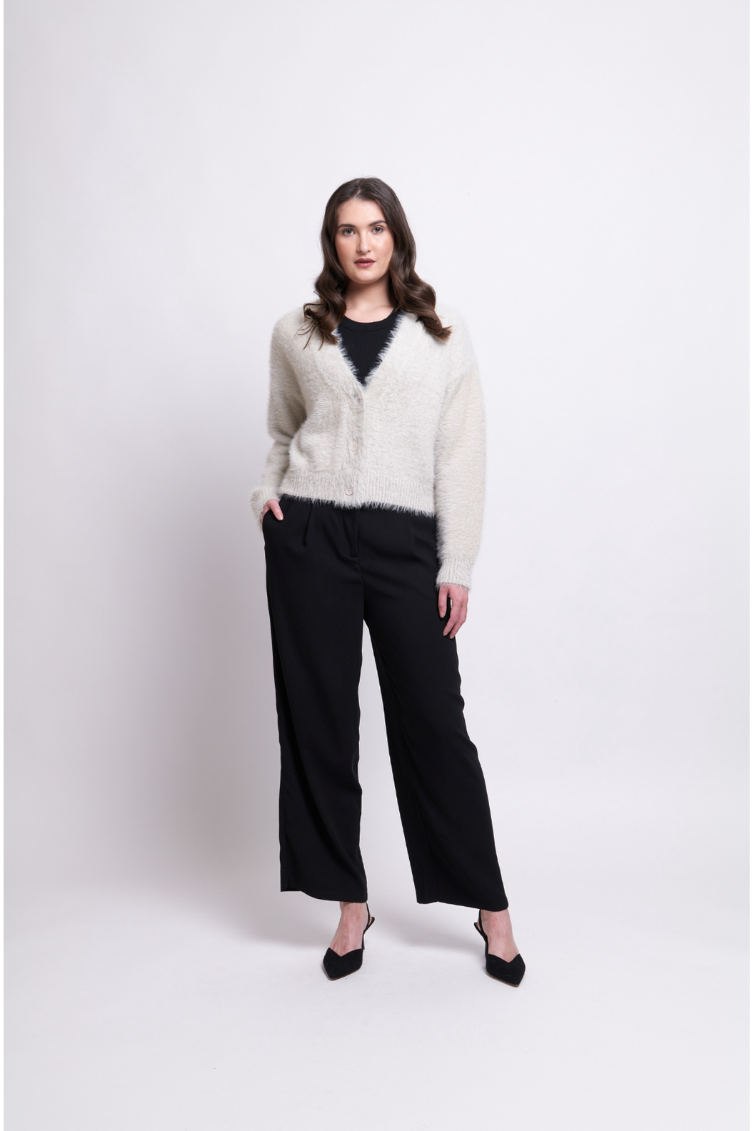 Foil Boss Babe Pant in Black