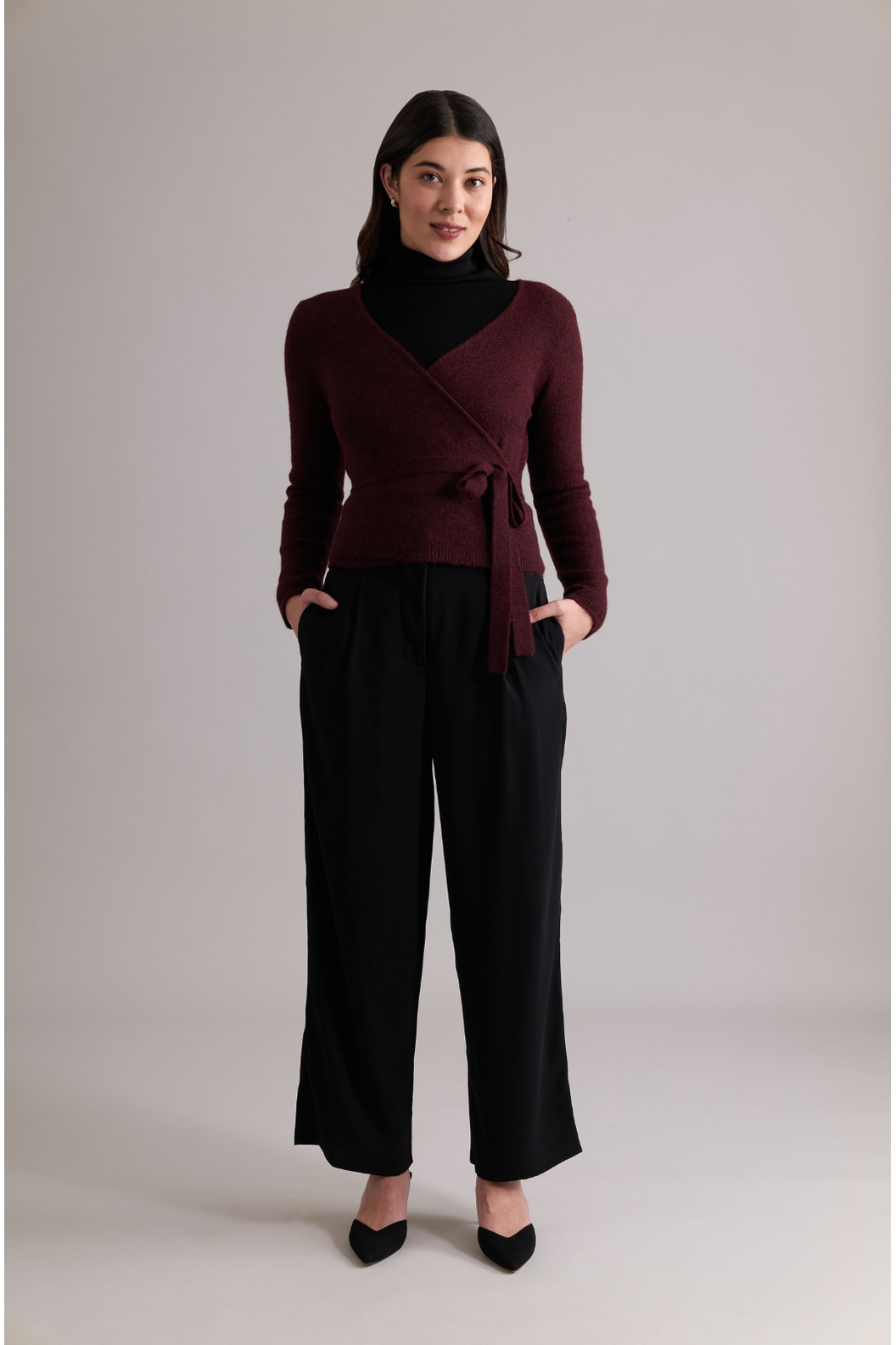 Foil Boss Babe Pant in Black