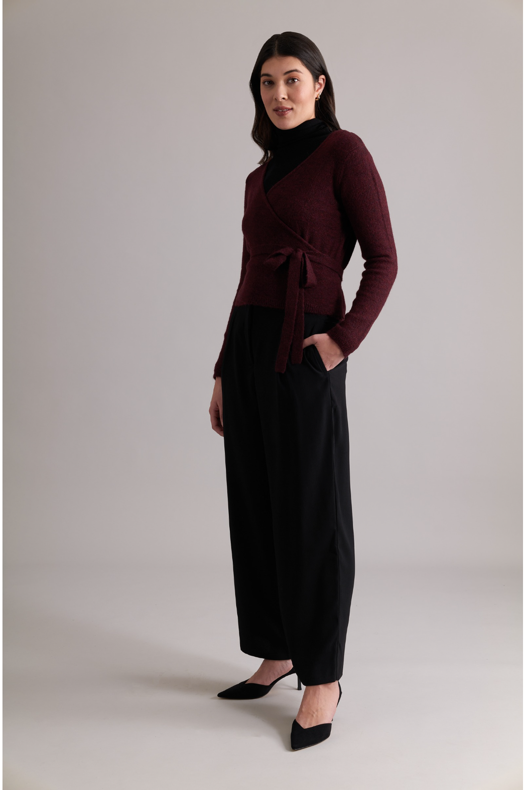 Foil Boss Babe Pant in Black