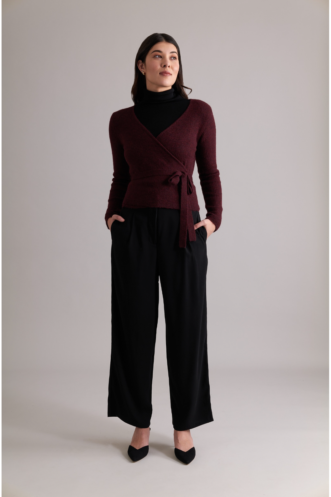 Foil Boss Babe Pant in Black