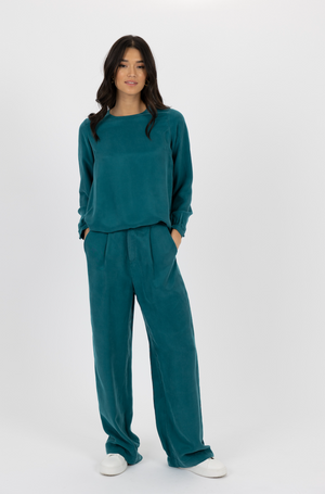 Humidity Sara Blouse in Teal
