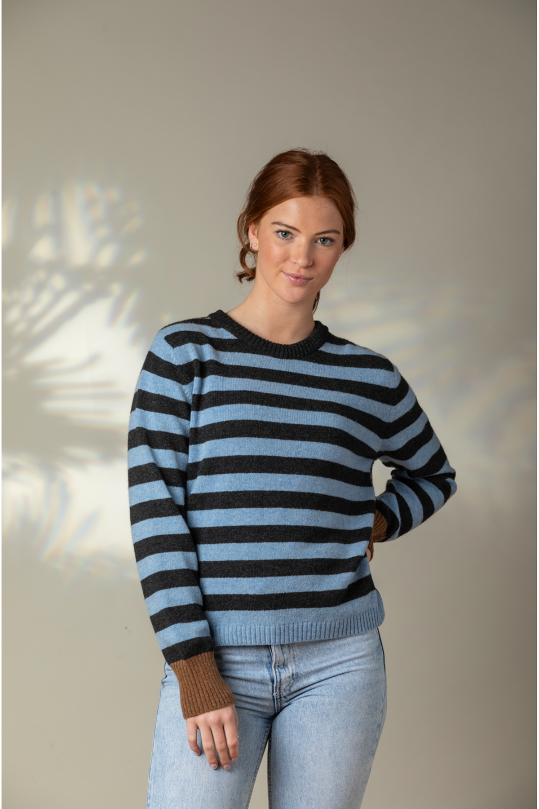 Eribe Knitwear Stobo Fairisle Sweater in Phoebe