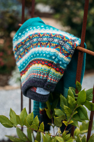 Eribe Knitwear Alpine Cardigan in Tigerlilly