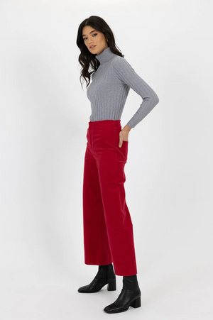 Humidity Fleetwood Cord Jean in Ruby