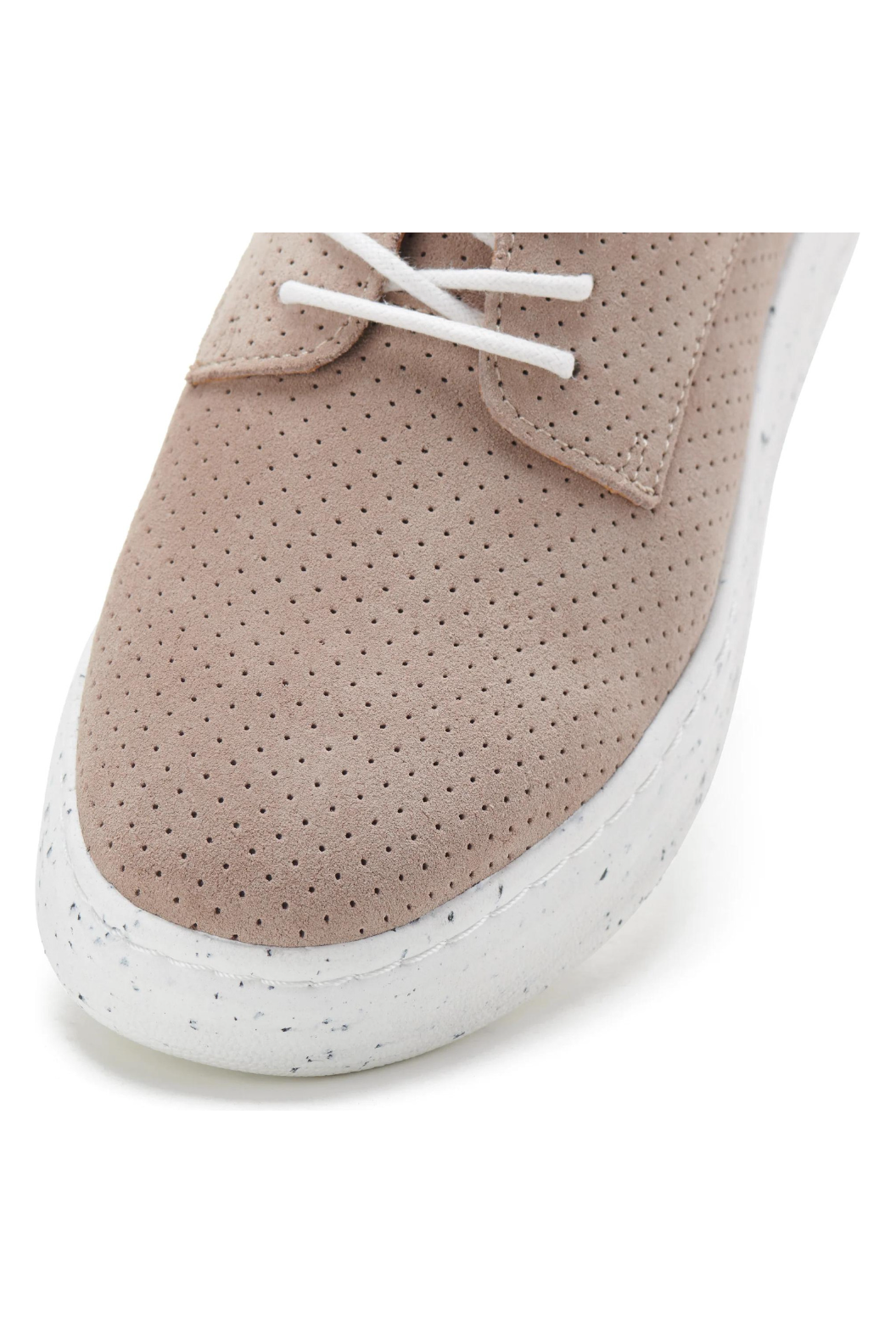 Rollie Derby City Pin Punch Taupe Suede