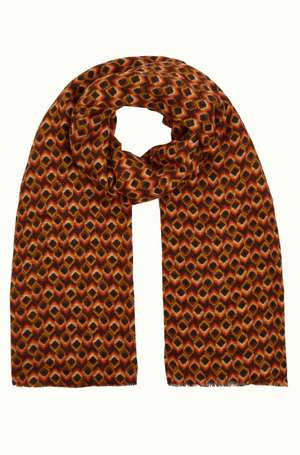 King Louie Scarf Quentin in Black
