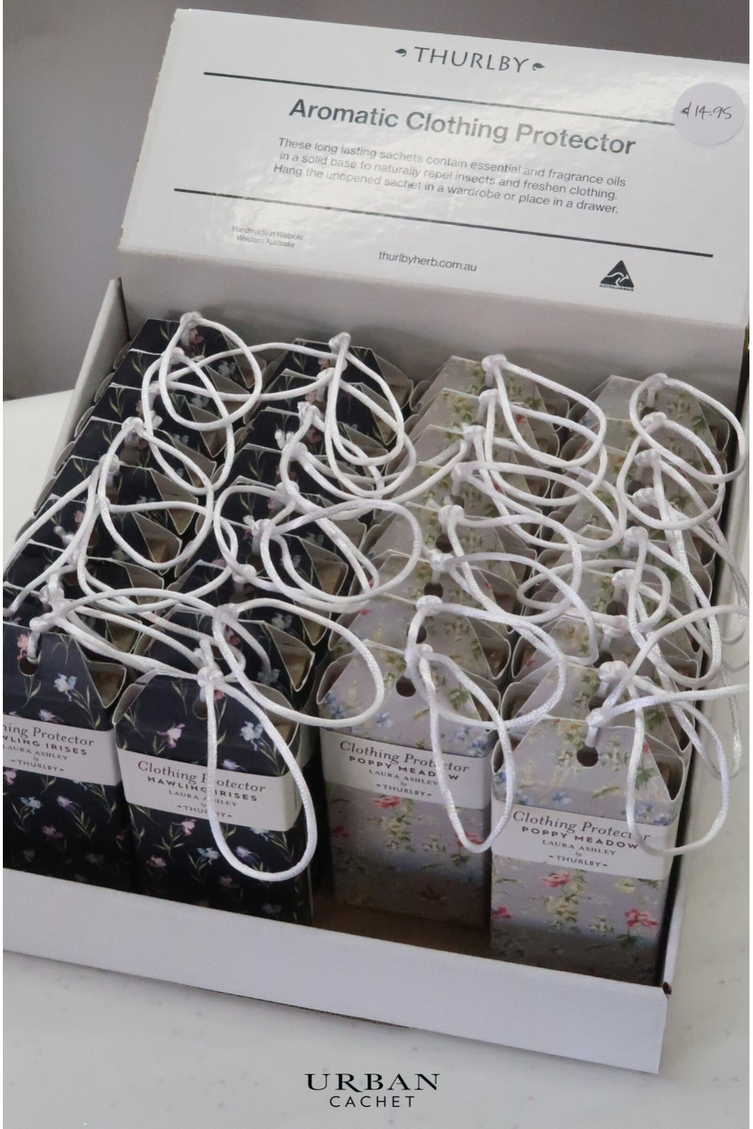 Thurlby Herb Laura Hawling Irises Clothing Protector