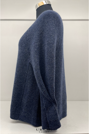 Mansted Denmark Windy Lamb Yoke Cape in Soft Blue