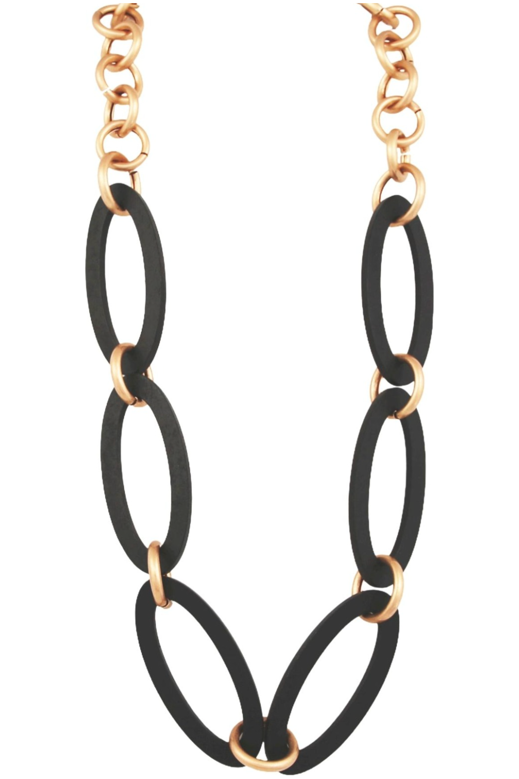 Enhance Accessories Janine Necklace in Black