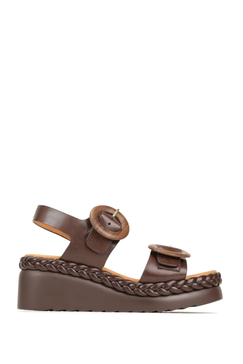 EOS Footwear Menorca Sandals in Chestnut