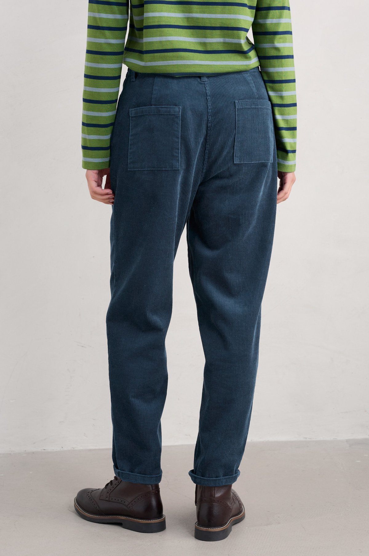 Seasalt Cornwall Porfell Trousers in Sea Cave