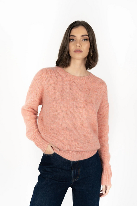 Humidity Zia Jumper in Coral