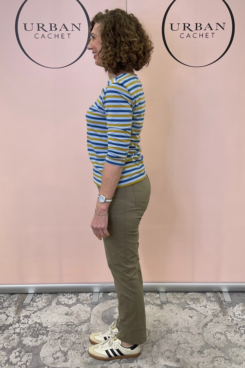 Foil Gemini Trapeze Pant in Dune