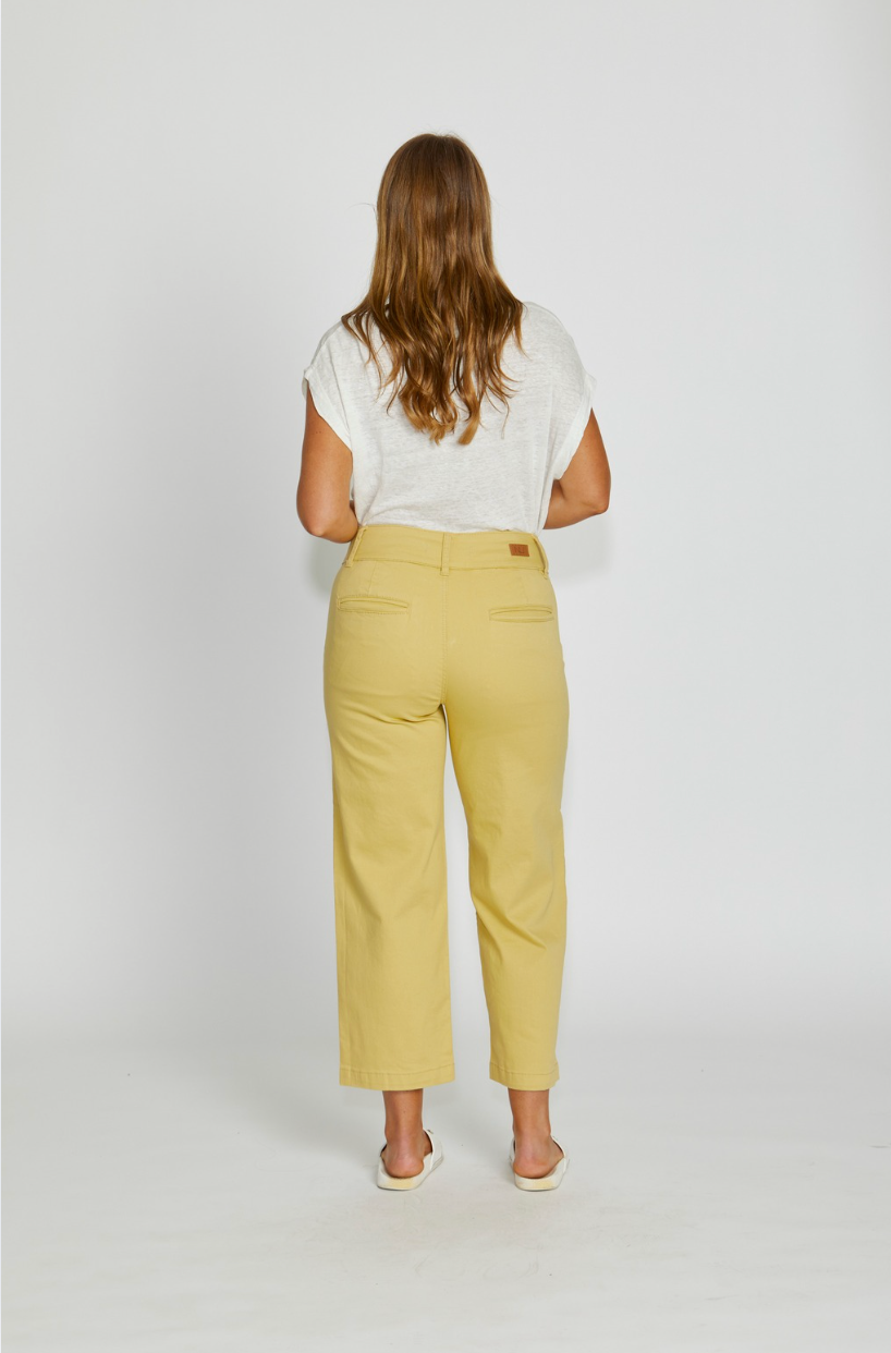 New London Jeans Christow Loose Leg Crop in Cocoon