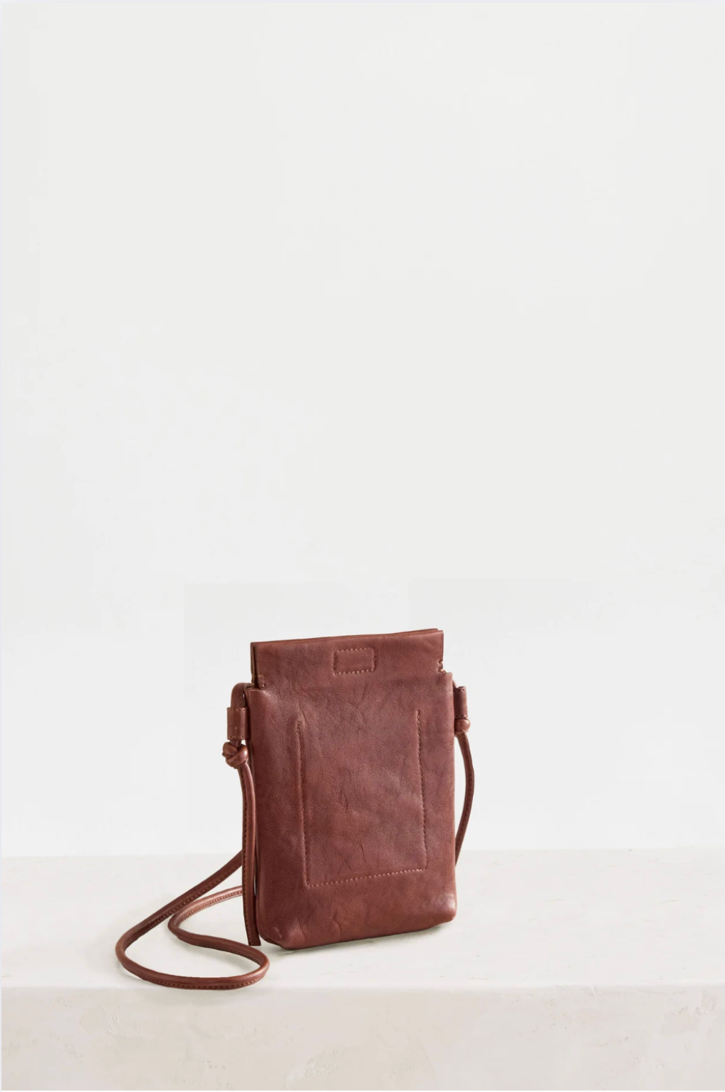JUJU & Co Marina Pouch in Cognac