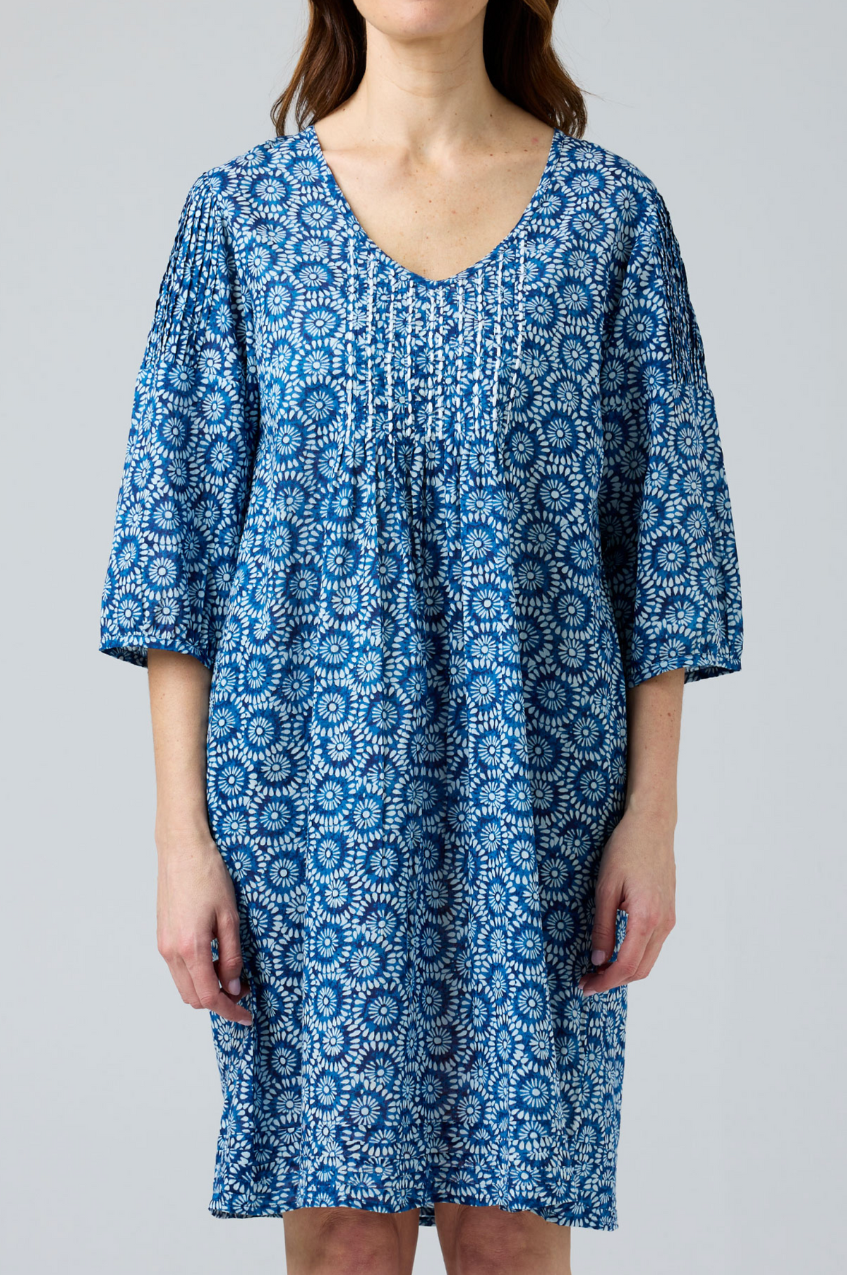 CAKE Sally Dress in Blue Circle