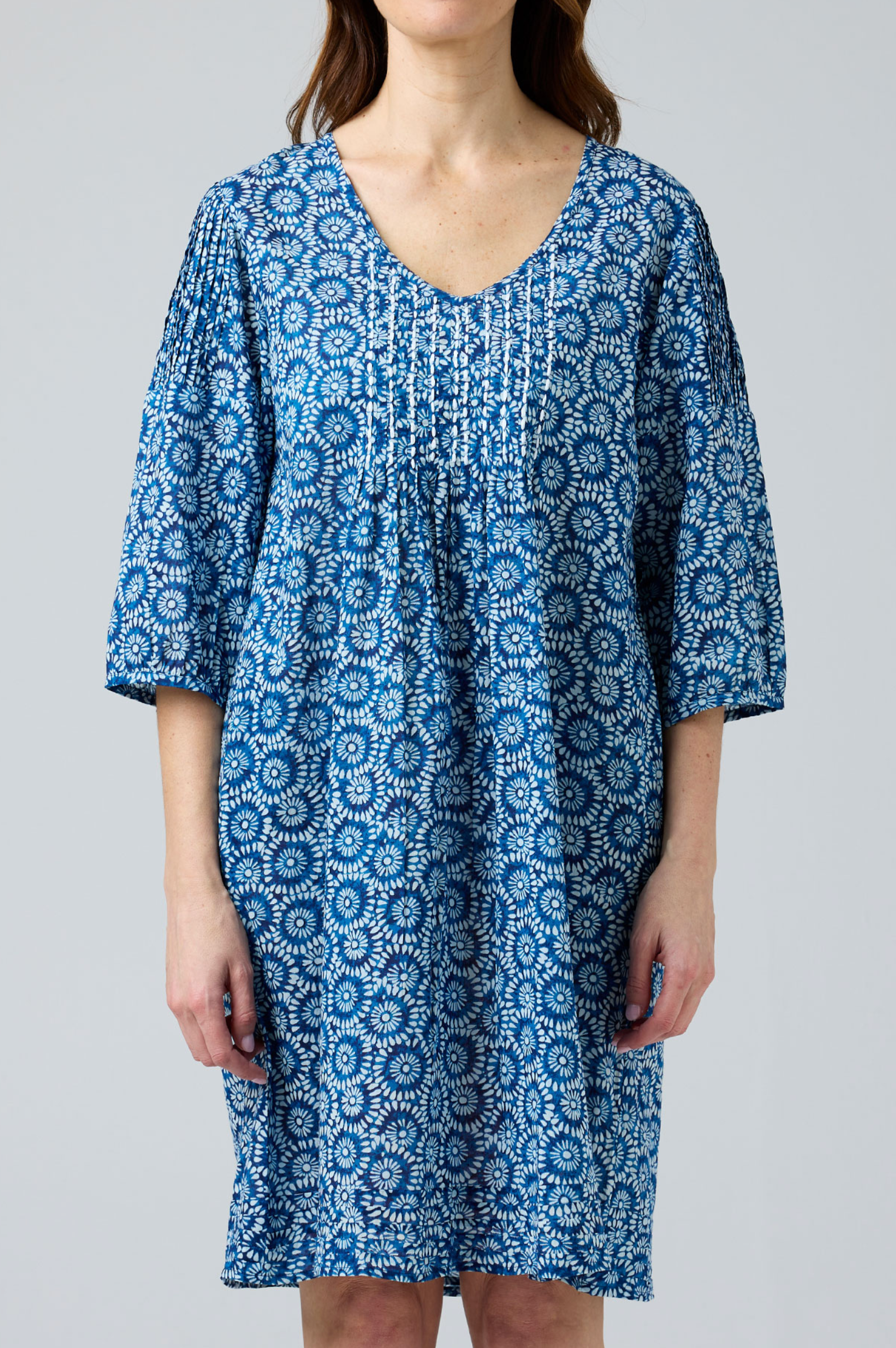 CAKE Sally Dress in Blue Circle