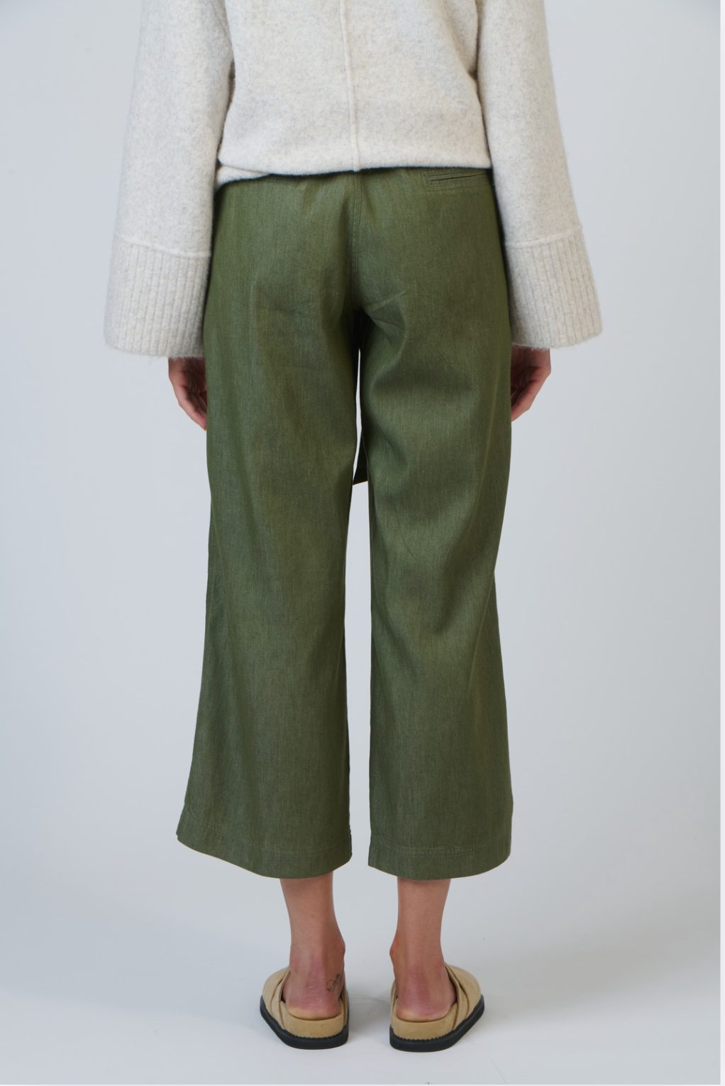 Naturals by O & J Long Pant in Bayleaf Denim