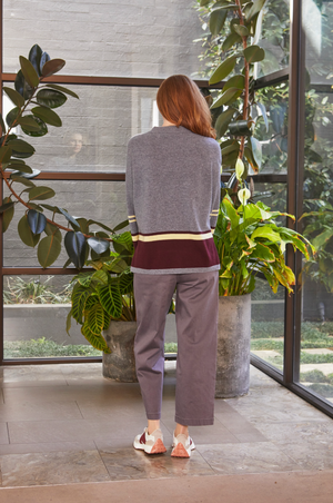 New London Jeans Christow Loose Leg Crop in Astro