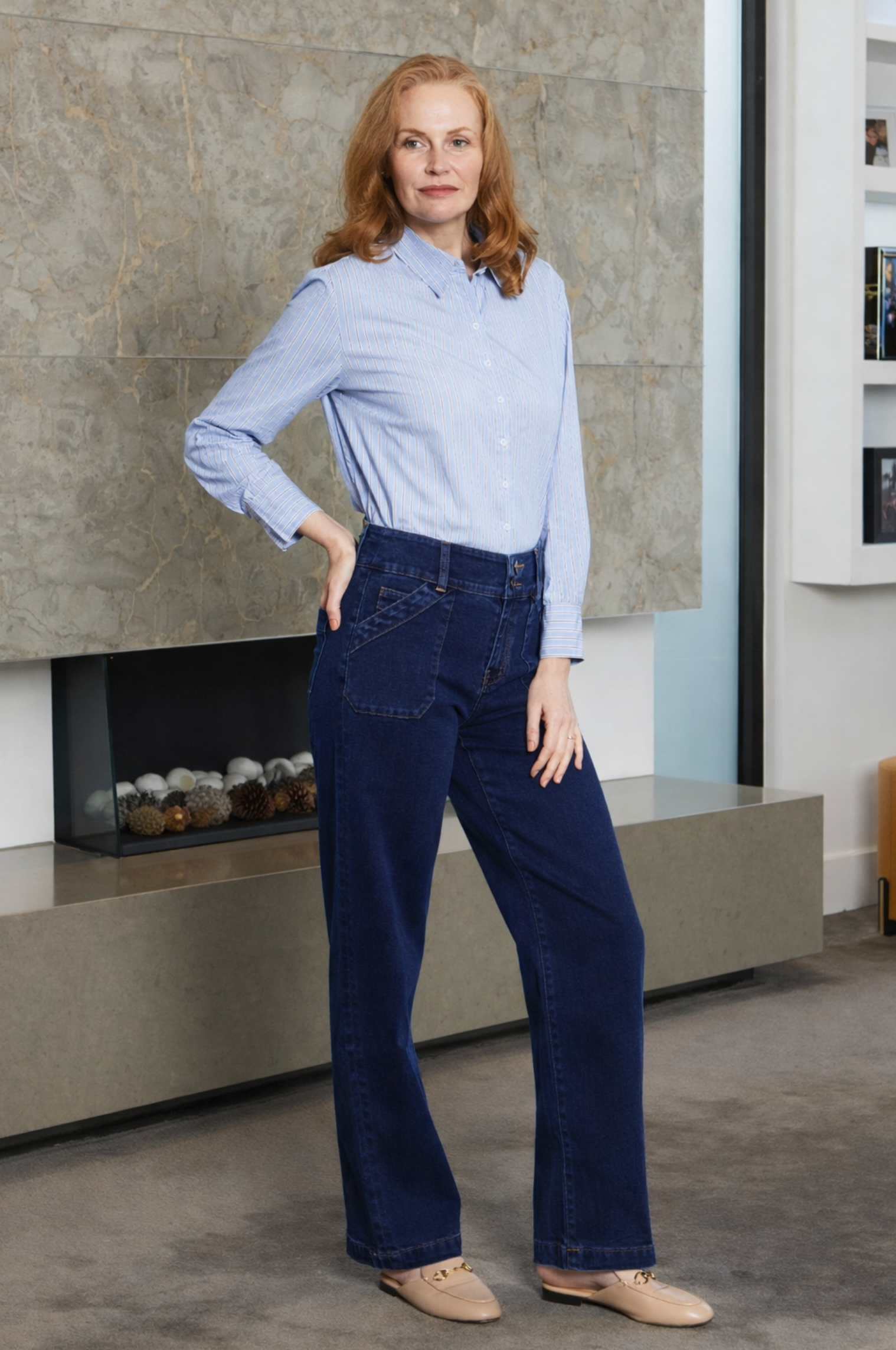 New London Jeans Batten Jean in Indigo
