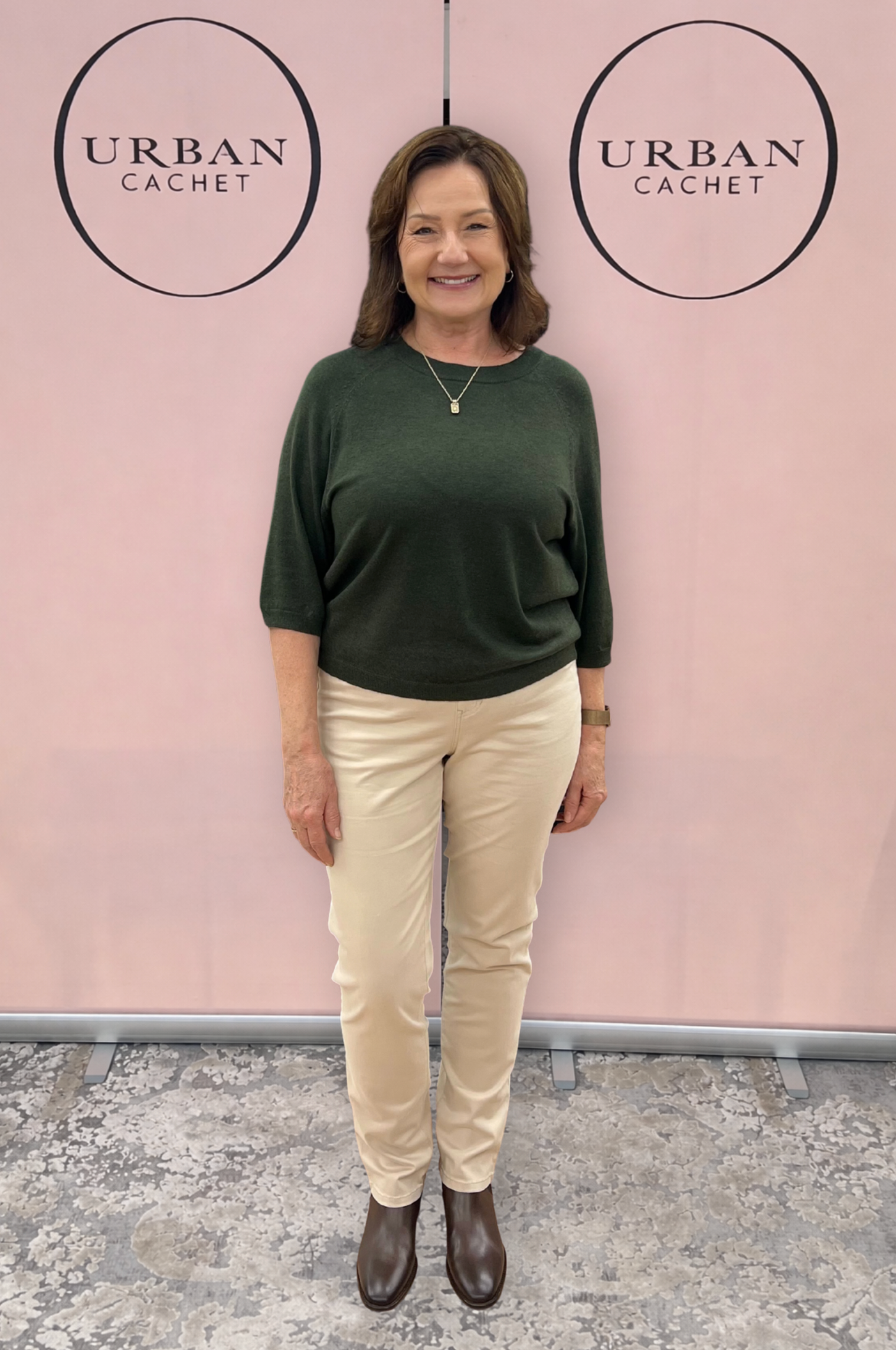 Humidity Grace Top in Moss