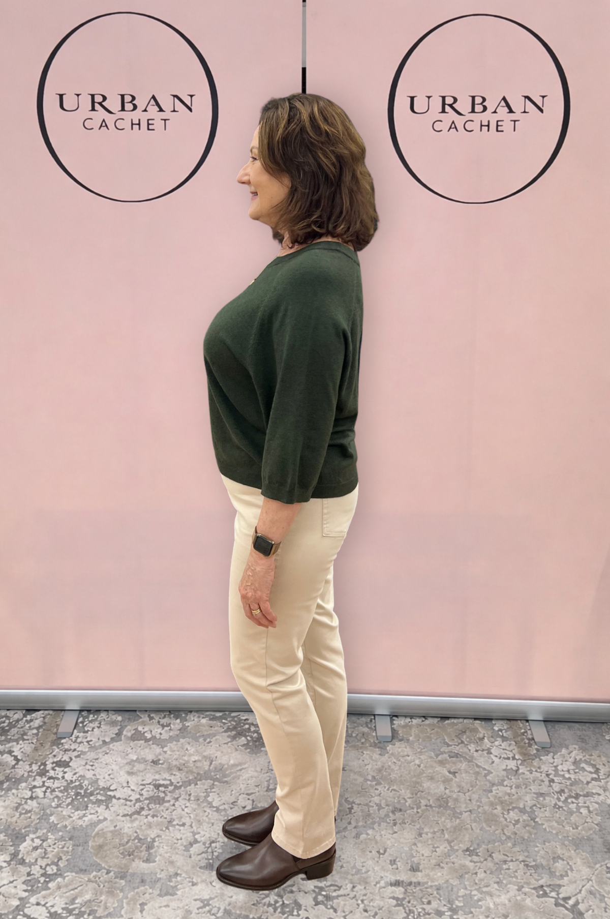 Humidity Grace Top in Moss