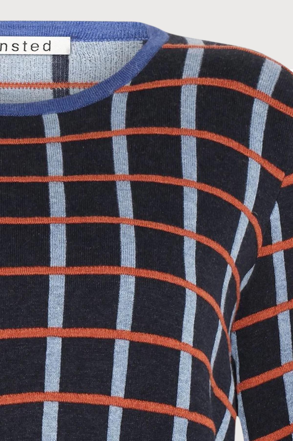 Mansted Oda Eco Box & Balls Sweater in Midnight