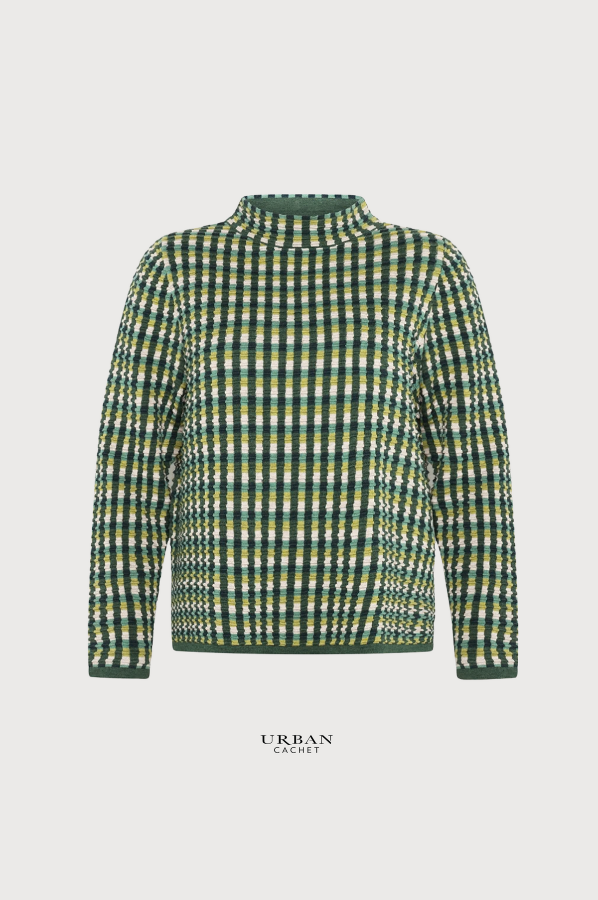 Mansted Denmark Eden Ripple Check Funnel in Dark Green