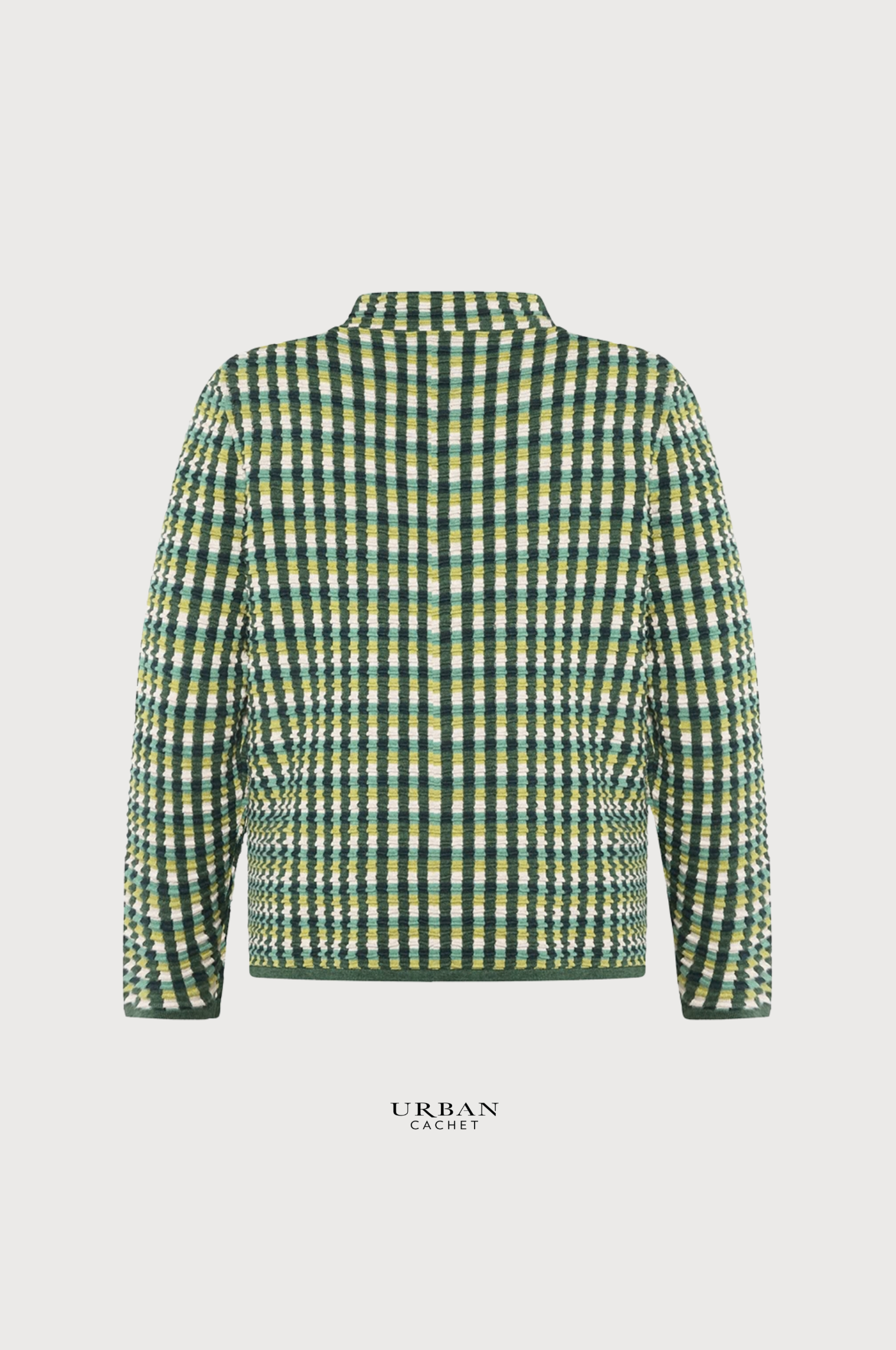 Mansted Denmark Eden Ripple Check Funnel in Dark Green