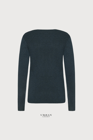 Mansted Denmark Tibby Crew in Dark Aqua