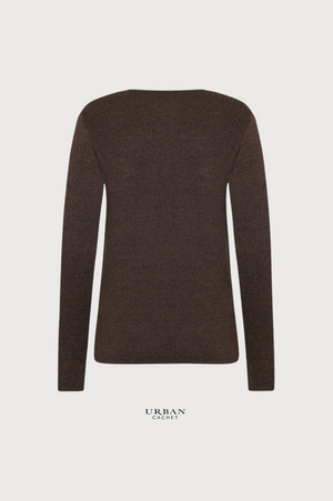 Mansted Denmark Tibby Crew in Dark Brown