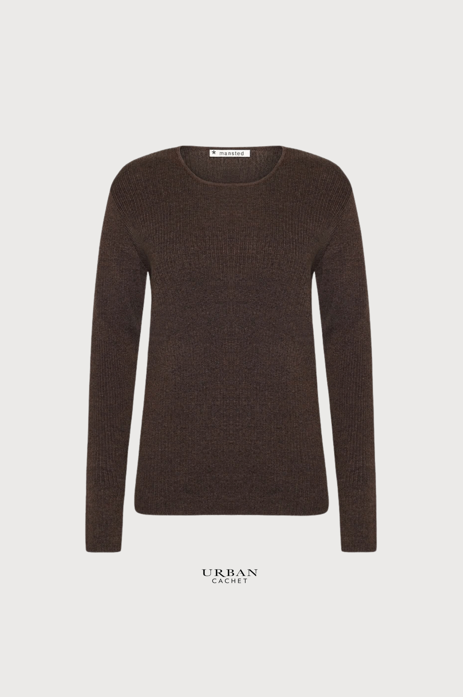 Mansted Denmark Tibby Crew in Dark Brown