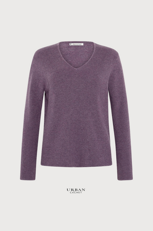 Mansted Denmark Nerida Eco Vee Top in Berry