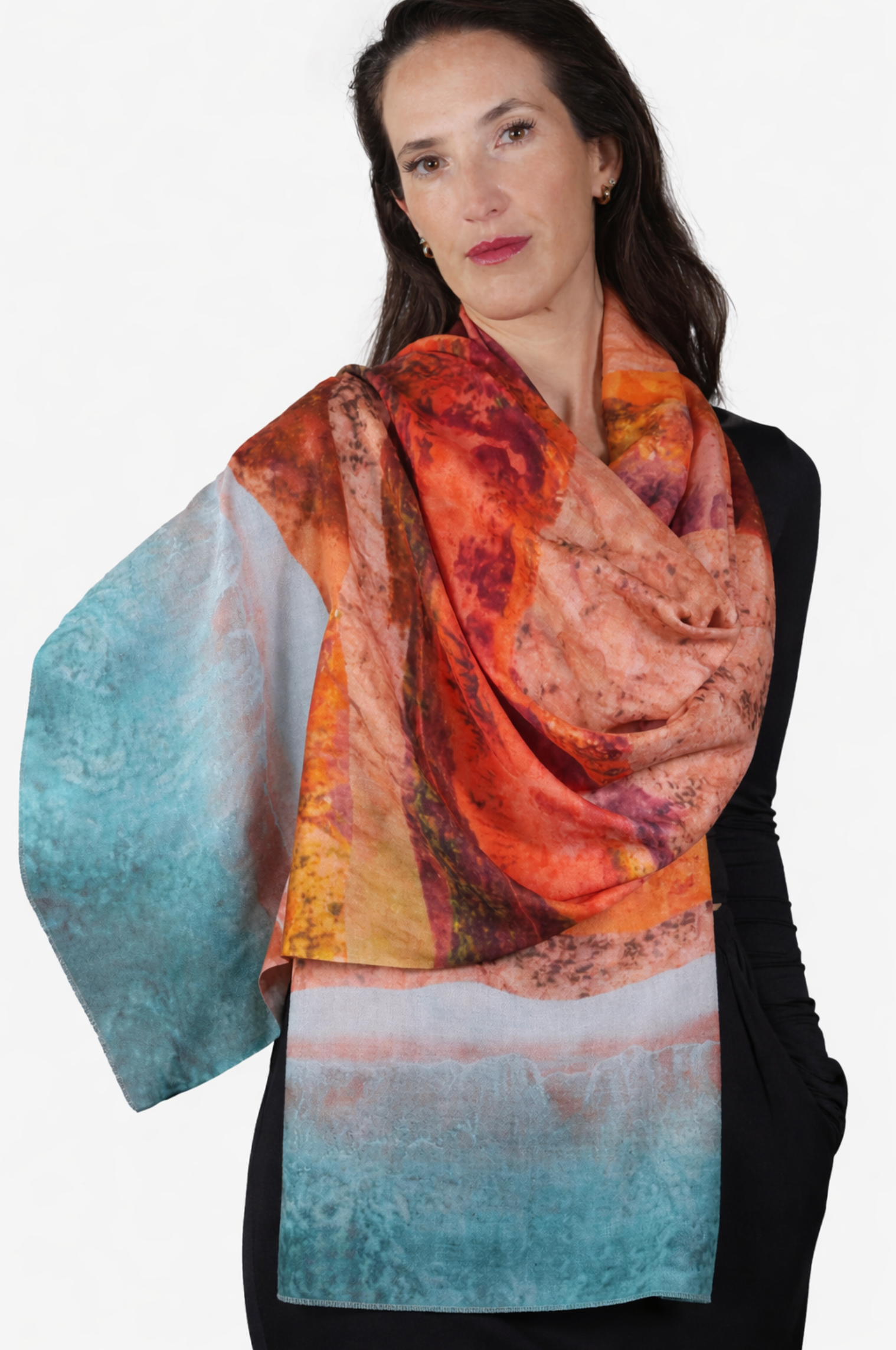 Tradition Textiles Wool Aerial Scarf