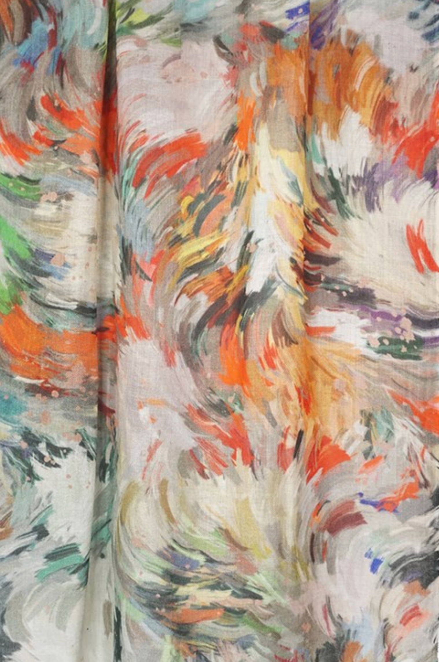 Tradition Textiles Wool Rapid Strokes Scarf