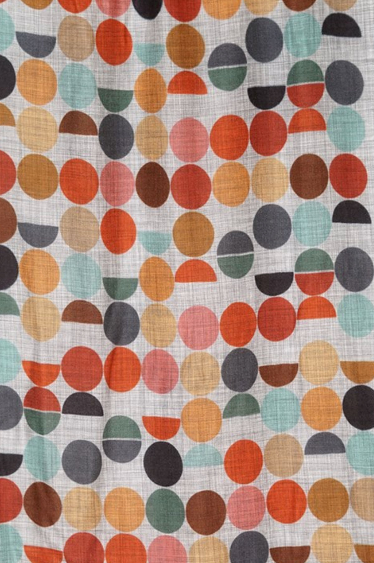 Tradition Textiles Wool Semi Dots Scarf