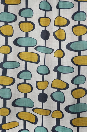 Tradition Textiles Wool Irregular Ovals Scarf