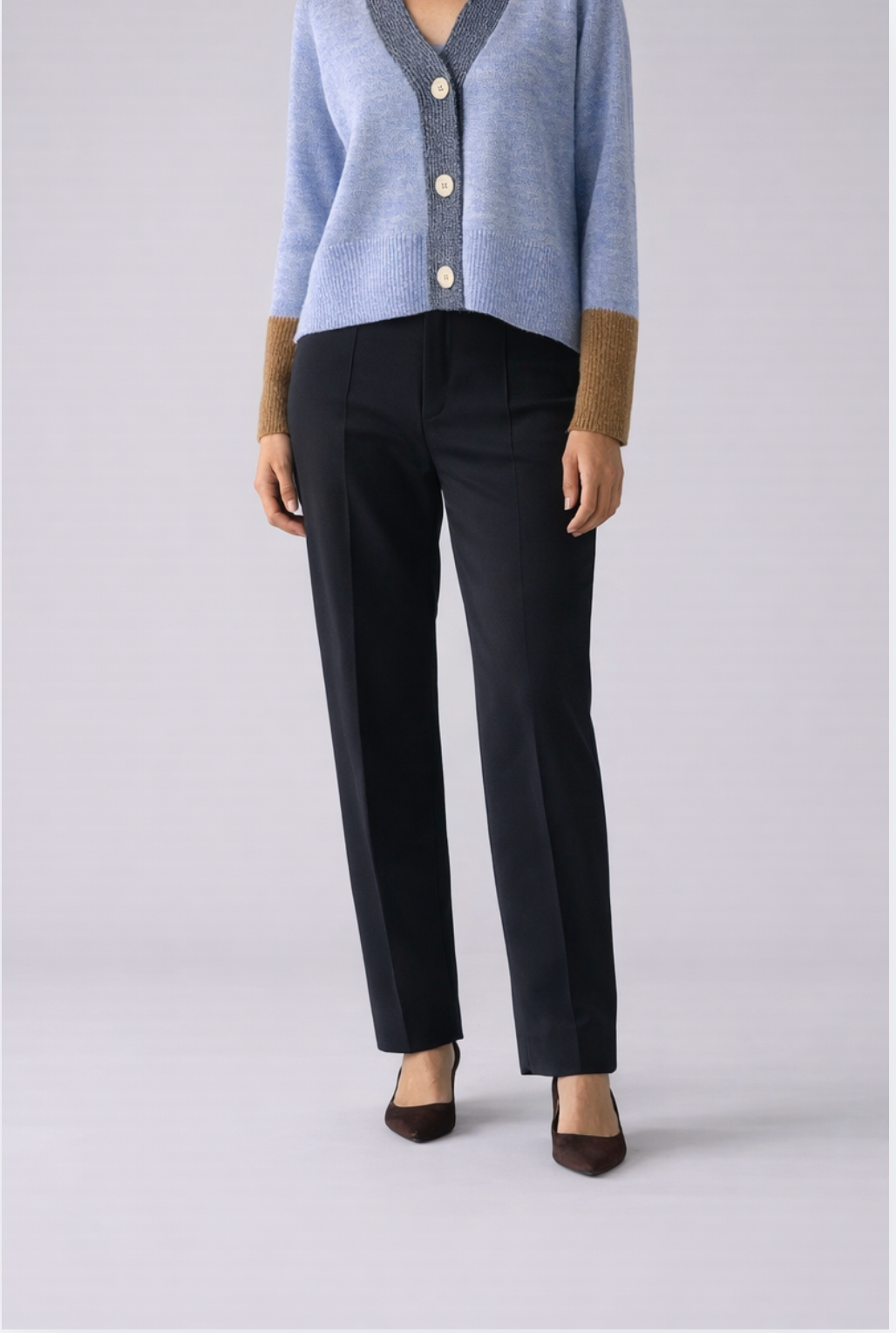 Foil Soft Cinch Trouser in Black