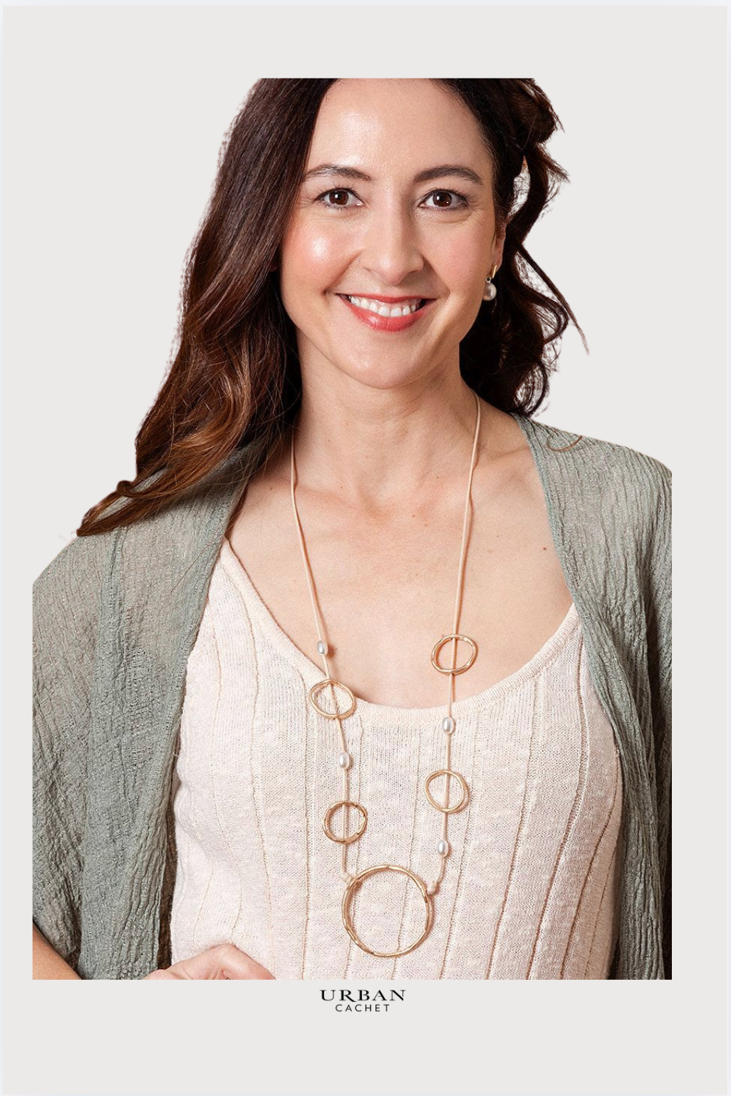 Enhance Accessories Leveque Necklace in Gold